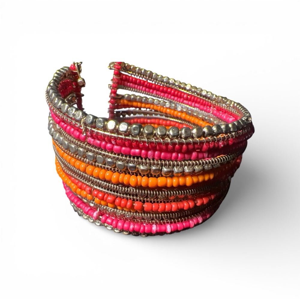 Lane Bryant Colorful Beaded Bracelet 8” Length